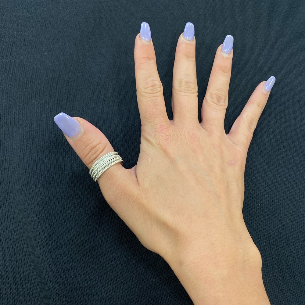 Sterling Silver Ring stack - Picture 4 of 5